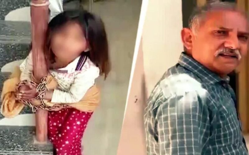 Girl’s cry for help goes viral after ex-Army man beats her, ties to chain for stealing guavas