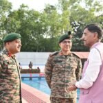 रक्षा राज्य मंत्री ने त्रिवेंद्रम सैन्य स्टेशन का दौरा किया