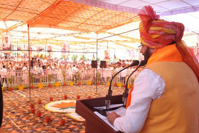 “सत्ता हमारे लिए सुख भोगने का साधन नहीं, बल्कि सेवा का माध्यम है”