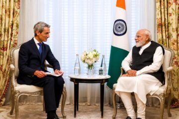 पीएम मोदी ने एल्सटॉम CEO मार्टिन सियन से की मुलाकात, युवाओं के लिए वैश्विक अवसरों पर चर्चा