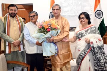 हरियाणा लोकभवन में भव्य रूप से मनाया गया पश्चिम बंगाल स्थापना दिवस