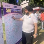 अंतर्राष्ट्रीय योग दिवस पर चंडीगढ़ में SIR प्रक्रिया को लेकर चलाया गया जागरूकता अभियान