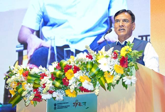 माय भारत युवा सम्मेलन में 6,000 से अधिक युवाओं ने भाग लिया और देश भर में युवाओं को शामिल करने के लिए शुरू की गई प्रमुख पहलों को प्रदर्शित किया