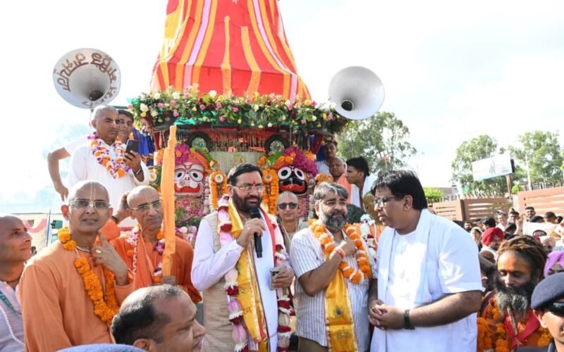 भगवान श्री जगन्नाथ की रथ यात्रा भारतीय संस्कृति, समरसता और सेवा का जीवंत प्रतीक: मुख्यमंत्री