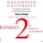 Galgotias University Surges in Times BBA Survey 2026, Rises to No. 2 in India for Placements