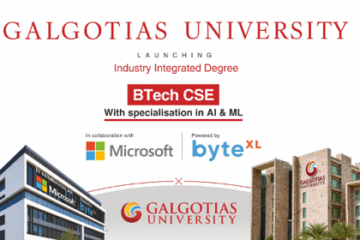 Galgotias University in Collaboration with Microsoft and Powered by byteXL, Launches an Industry-Integrated AI & ML Degree