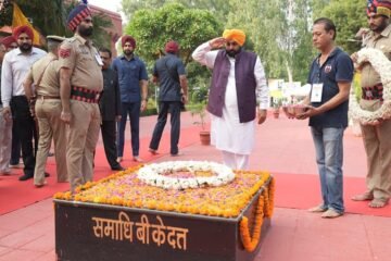 शहीदों के आदर्शों को अपना आधार बनाकर आगे बढ़ रहा पंजाब: मुख्यमंत्री भगवंत मान