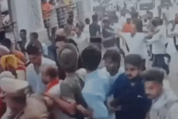 जालंधर के देवी तालाब मंदिर में मेयर की शुक्राना यात्रा के दौरान बवाल, CCTV फुटेज के आधार पर जांच तेज