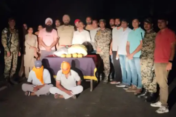 फाजिल्का में BSF और काउंटर इंटेलिजेंस की कार्रवाई, हेरोइन तस्करी मामले में आरोपी गिरफ्तार