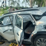 जालंधर-पठानकोट हाईवे पर छोलांग टोल प्लाजा के पास भीषण हादसा, कार ने खड़े पिकअप को मारी टक्कर; 3 की मौत
