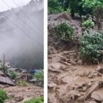 भारी बारिश से सिक्किम के रिम्बी में भयंकर भूस्खलन, कई मकान क्षतिग्रस्त