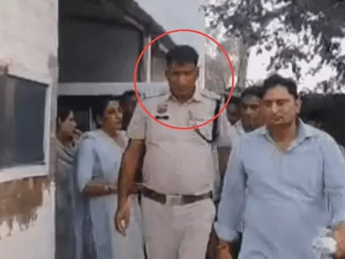₹50 हजार रिश्वत लेते SHO थाने से अरेस्ट: नूंह में रेप केस से नाम हटाने के लिए ₹1 लाख मांगे; ACB ने ट्रैप लगाकर पकड़ा