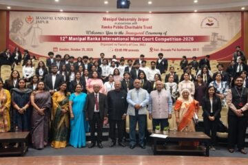 Manipal University Jaipur Hosts 12th Manipal Ranka International Moot Court Competition