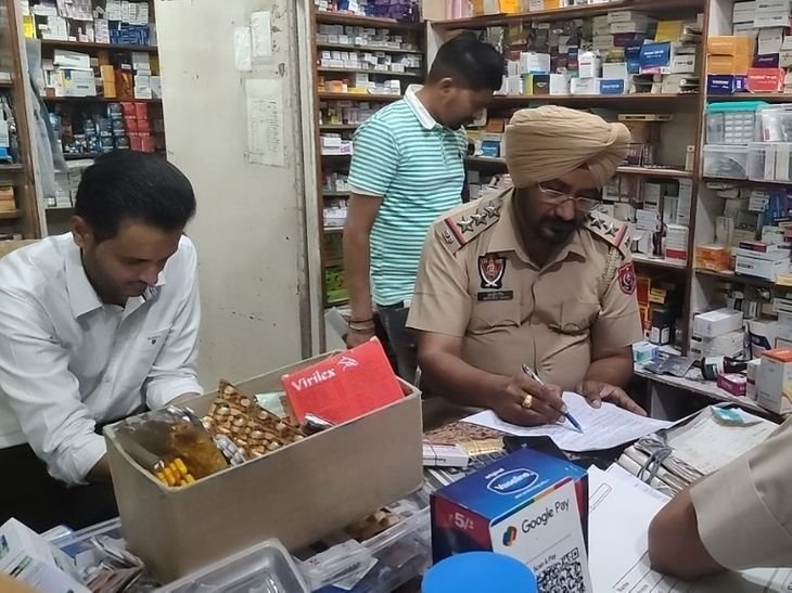 नशा विरोधी अभियान के बीच मोगा में तीसरा मेडिकल स्टोर सील, प्रतिबंधित दवाओं की बिक्री का संदेह