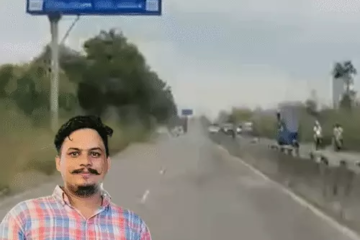 लुधियाना में तेज रफ्तार फॉर्च्यूनर का कहर, स्विफ्ट के बाद बाइक सवार को मारी टक्कर; CCTV में कैद हुई घटना