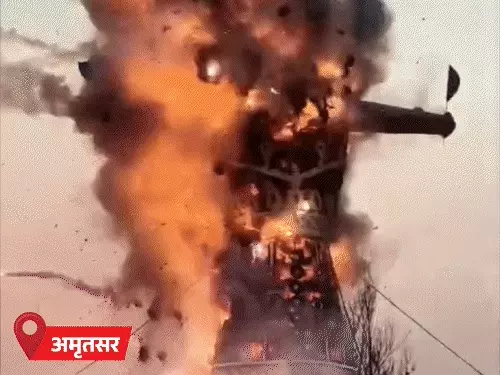 लुधियाना में अमित शाह ने रिमोट से जलाया ‘नशे का रावण’, 121 फीट के पुतले का दहन; दशहरा समारोह में उमड़ी भीड़