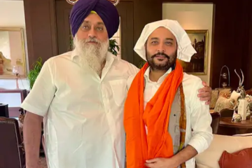 चंडीगढ़ में पूर्व कांग्रेस विधायक रमिंदर सिंह आंवला अकाली दल में शामिल, सुखबीर बादल ने दिलाई सदस्यता