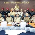 अमृतसर में सीमा-पार हथियार तस्करी के दो नेटवर्क ध्वस्त, संशोधित M16 राइफल समेत 10 हथियार बरामद