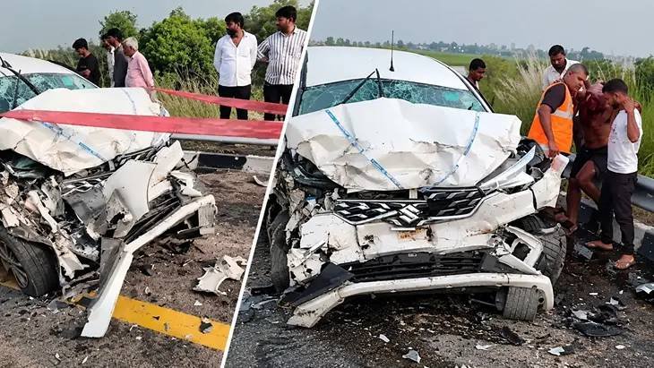 एक्सप्रेसवे पर हादसे में 3 टेनिस खिलाड़ियों की मौत, 3 घायल